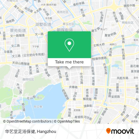 华艺堂足浴保健 map