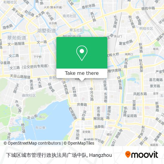 下城区城市管理行政执法局广场中队 map
