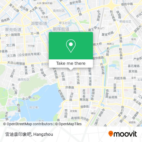 雷迪森印象吧 map
