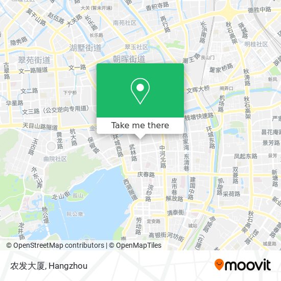农发大厦 map