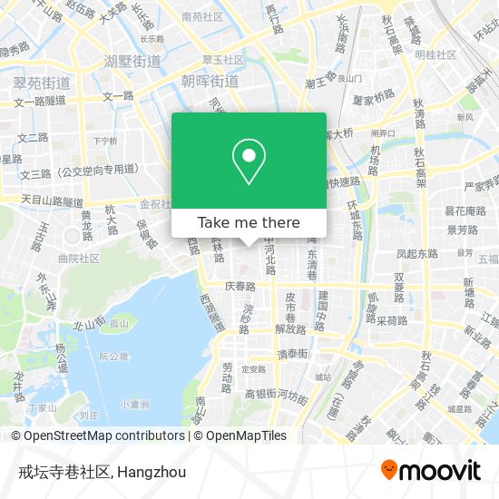 戒坛寺巷社区 map