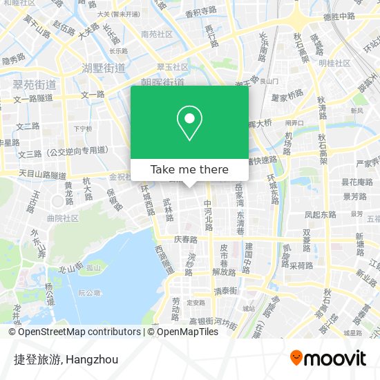 捷登旅游 map
