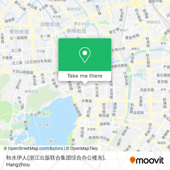 秋水伊人(浙江出版联合集团综合办公楼东) map