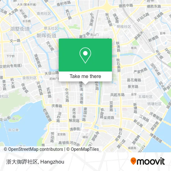 浙大御跸社区 map