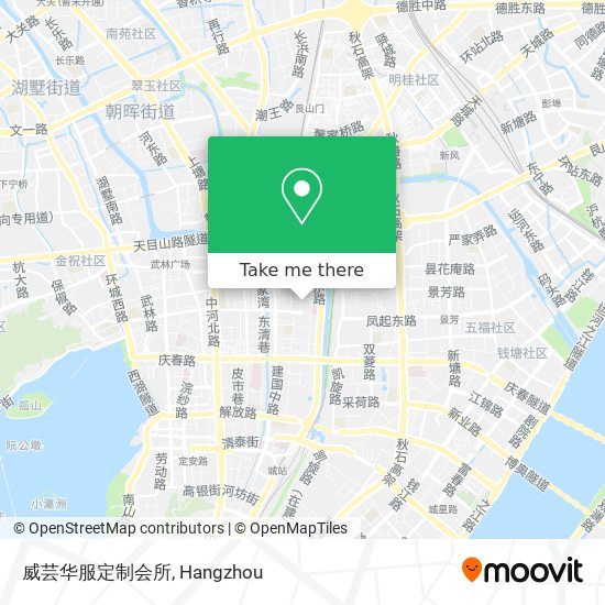 威芸华服定制会所 map