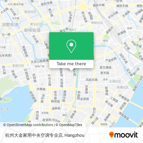 杭州大金家用中央空调专业店 map