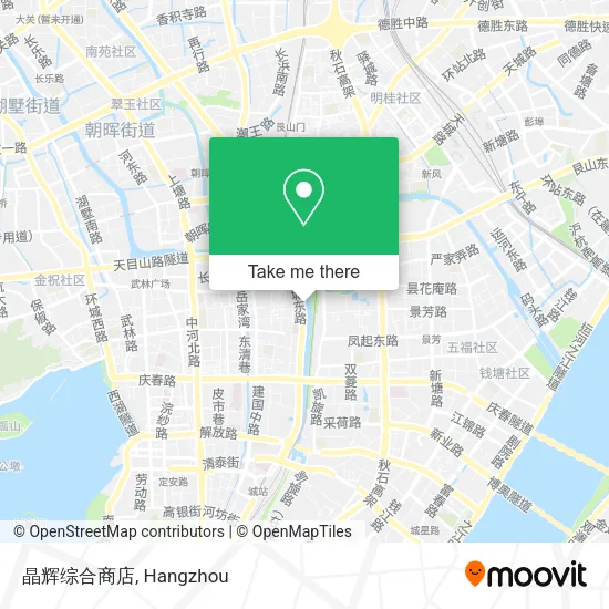 晶辉综合商店 map