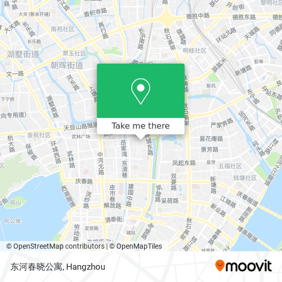 东河春晓公寓 map