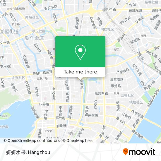 妍妍水果 map