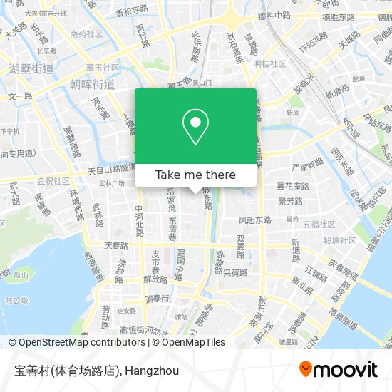 宝善村(体育场路店) map