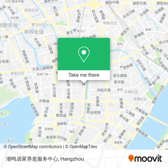 潮鸣居家养老服务中心 map