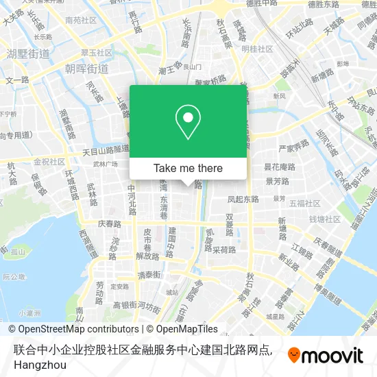 联合中小企业控股社区金融服务中心建国北路网点 map