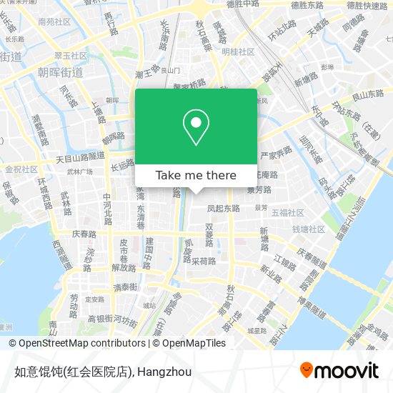 如意馄饨(红会医院店) map