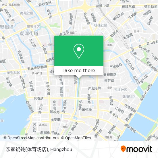 亲家馄饨(体育场店) map