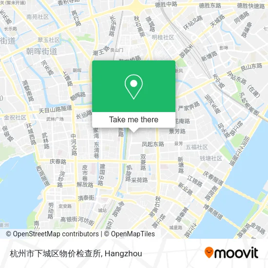 杭州市下城区物价检查所 map