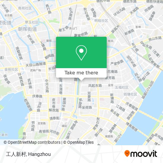 工人新村 map