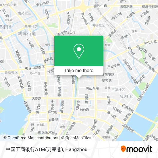 中国工商银行ATM(刀茅巷) map