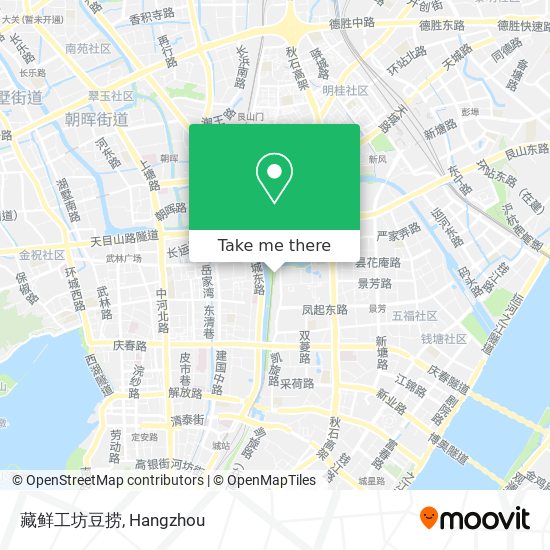 藏鲜工坊豆捞 map