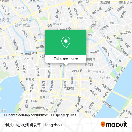 刑技中心杭州研发部 map
