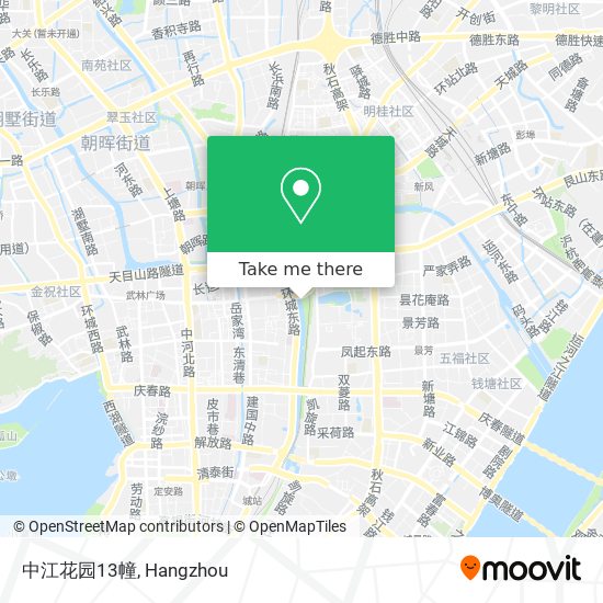 中江花园13幢 map