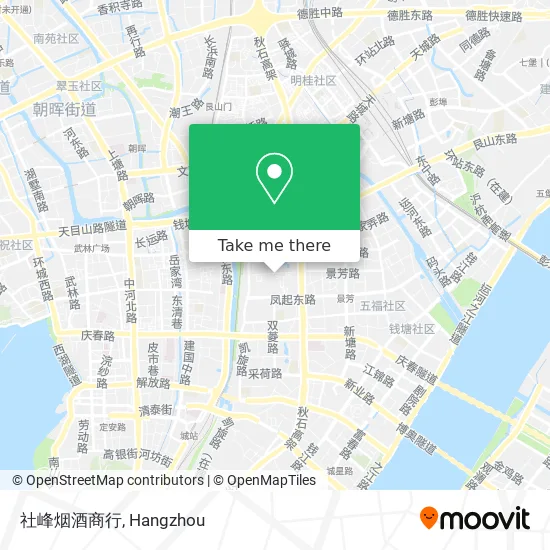 社峰烟酒商行 map