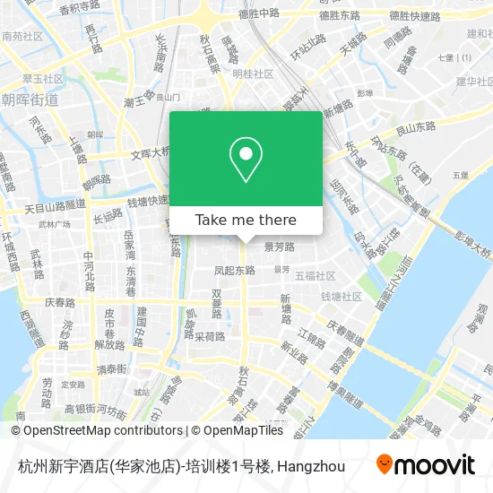 杭州新宇酒店(华家池店)-培训楼1号楼 map