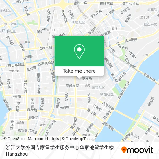 浙江大学外国专家留学生服务中心华家池留学生楼 map
