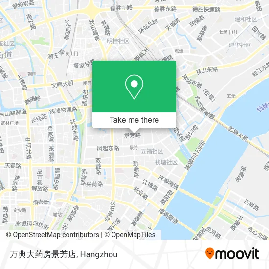万典大药房景芳店 map