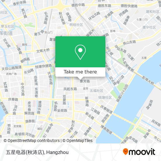 五星电器(秋涛店) map