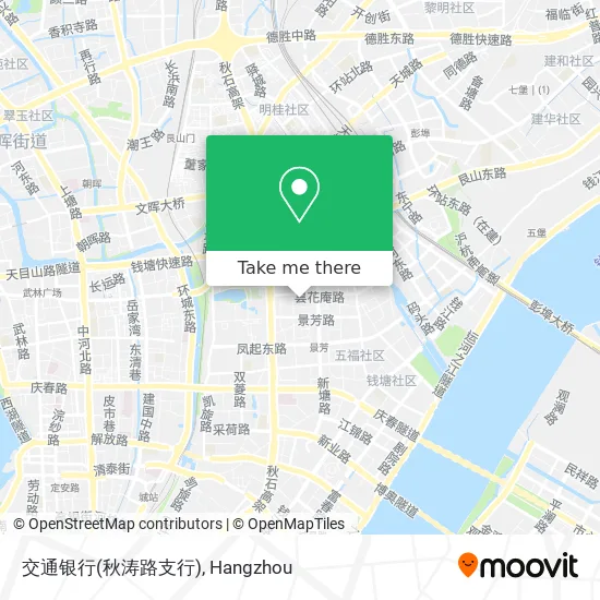 交通银行(秋涛路支行) map