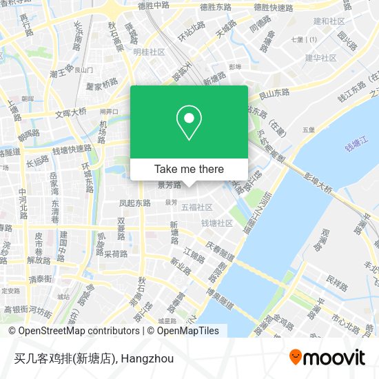 买几客鸡排(新塘店) map