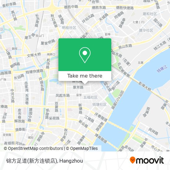 锦方足道(新方连锁店) map