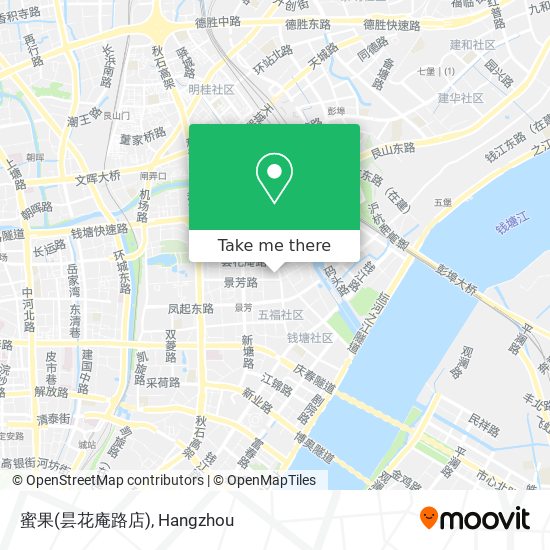 蜜果(昙花庵路店) map