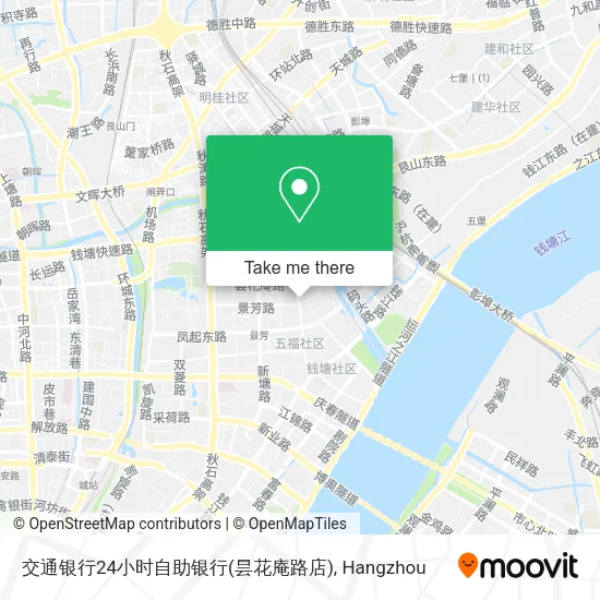 交通银行24小时自助银行(昙花庵路店) map