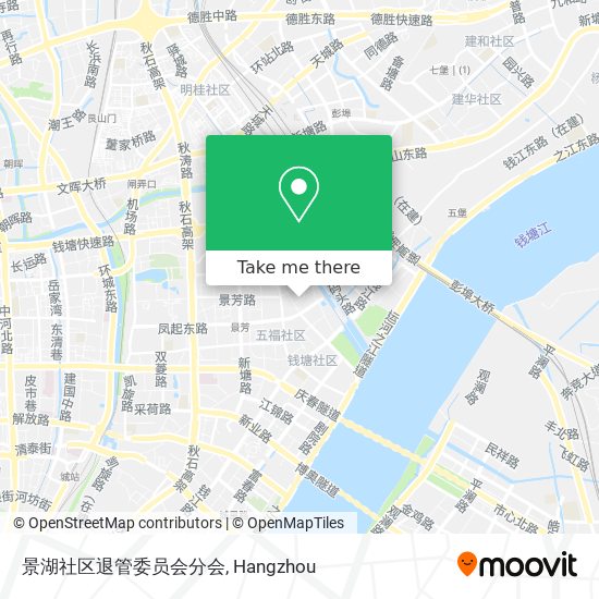 景湖社区退管委员会分会 map