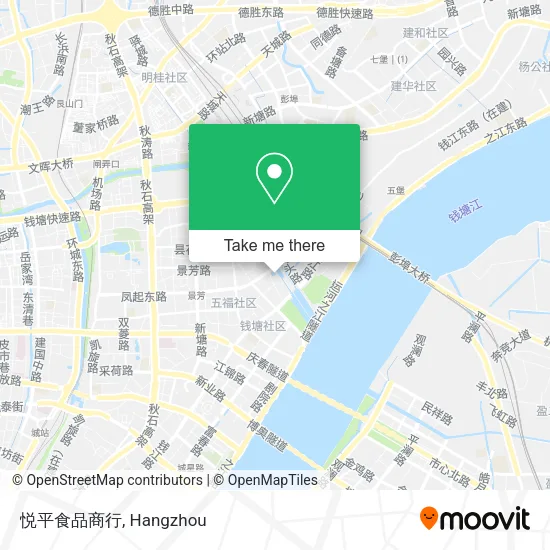 悦平食品商行 map