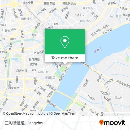三彩堂足道 map