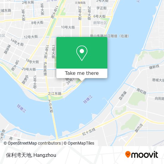 保利湾天地 map