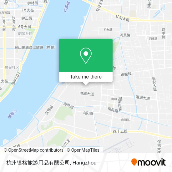 杭州银格旅游用品有限公司 map