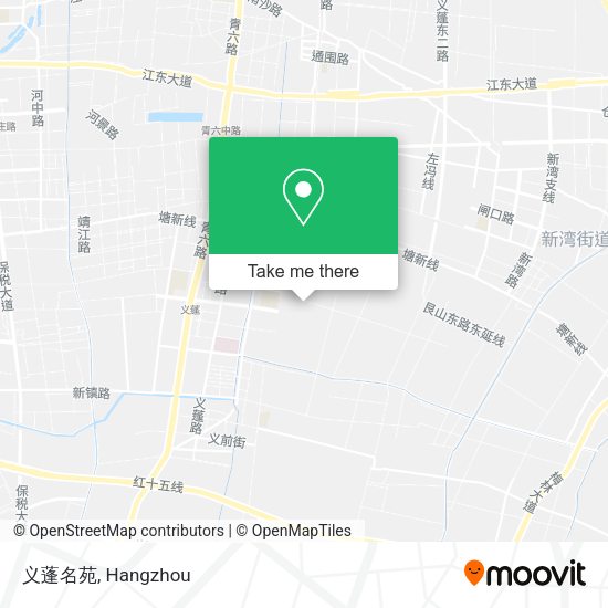 义蓬名苑 map
