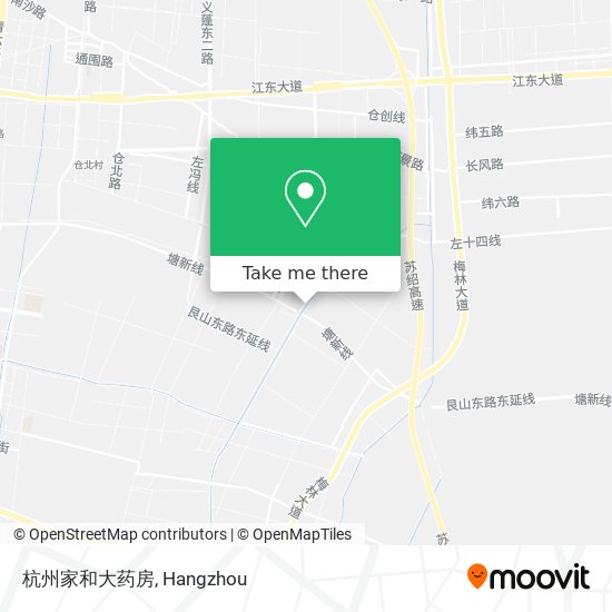 杭州家和大药房 map