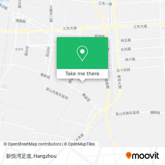 新悦湾足道 map