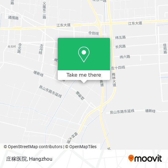 庄稼医院 map