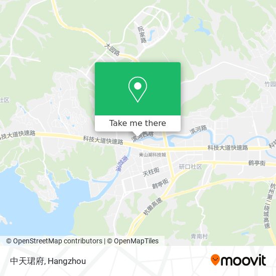 中天珺府 map