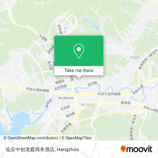 临安中创龙庭商务酒店 map