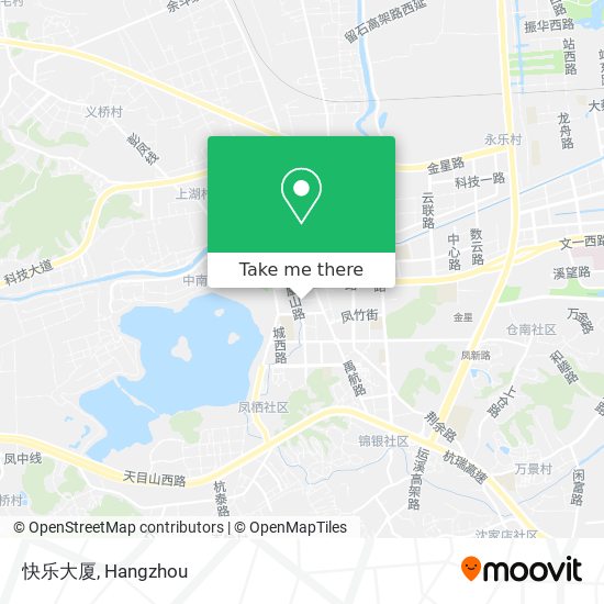 快乐大厦 map