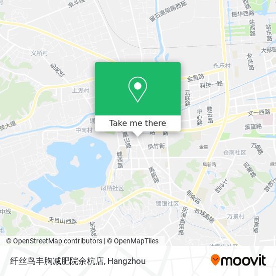 纤丝鸟丰胸减肥院余杭店 map