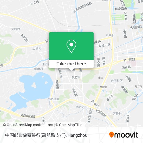 中国邮政储蓄银行(禹航路支行) map