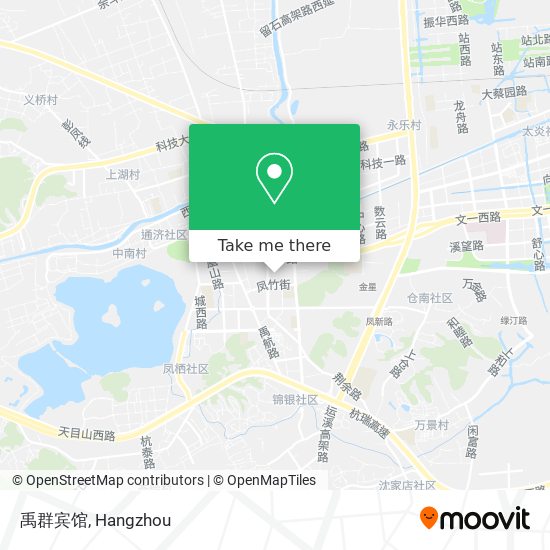 禹群宾馆 map