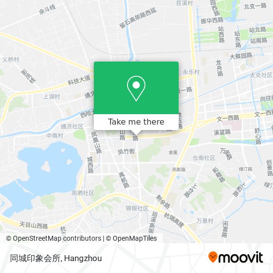 同城印象会所 map